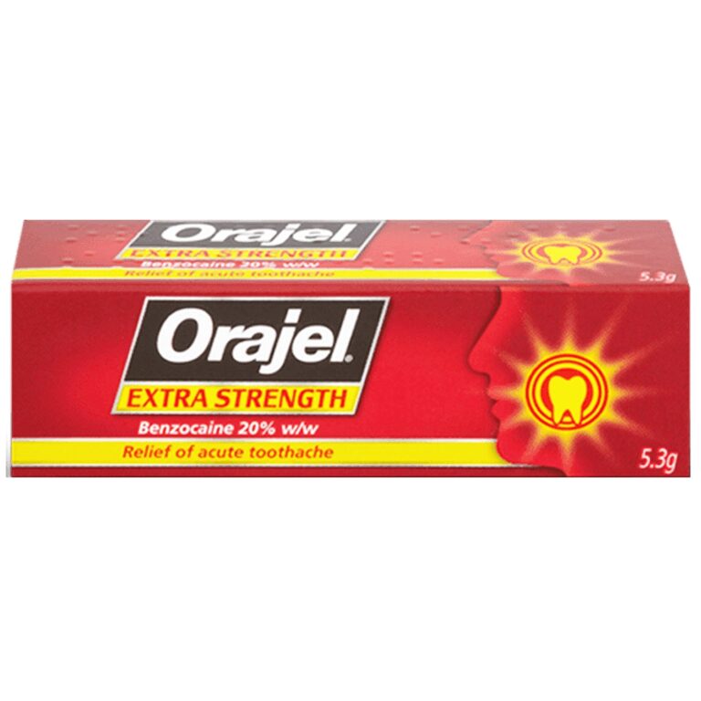 Orajel extra strength Acer Pharmacy